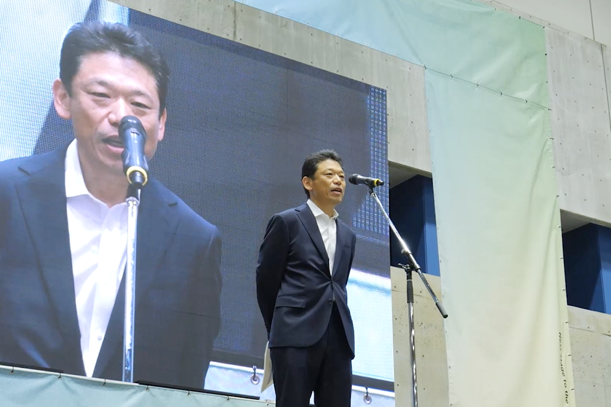 Opening Address by Director and Senior Managing Officer Yoshihara