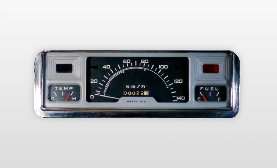 Meters for four-wheeled vehicles ordered at that time
