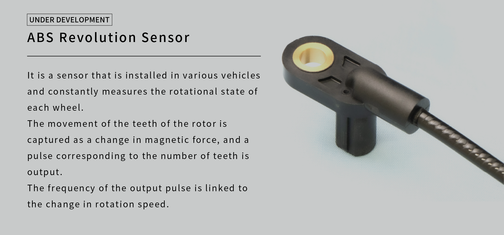 ABS Revolution Sensor
