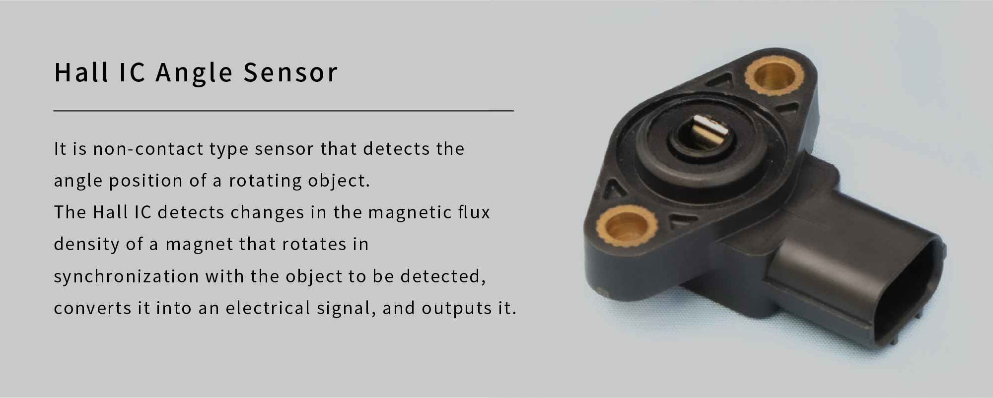Hall IC Angle Sensor